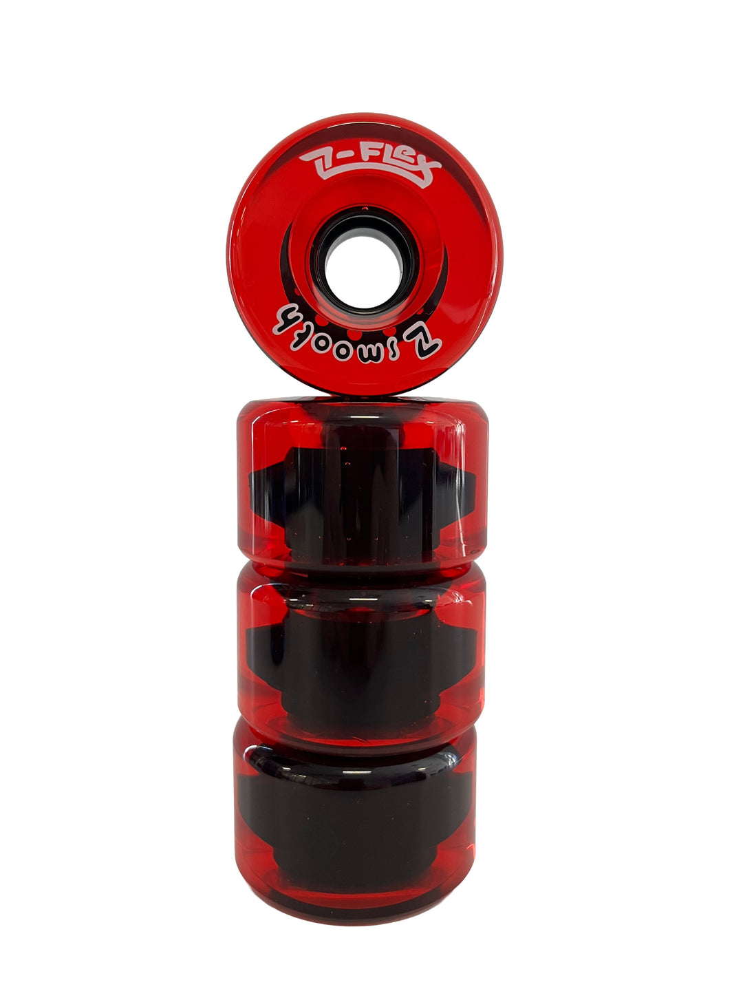 Z-SMOOTH 60MM 90A RED TRANS WHEELS